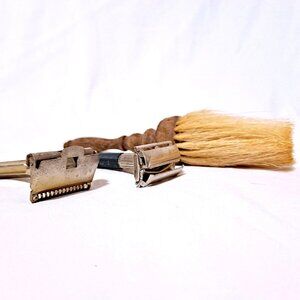 Vintage GEM Junior Safety Razors, Brooklyn NY Made USA Metal Handle Shaving - 2